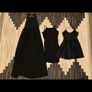 F21 | 3 BLACK DRESSES BUNDLE